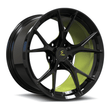SL-03R accelerate yellow black forged wheels for 2026 BMW M5 - y-spoke