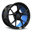 SL-03R rapid blue black forged wheels for M5 - custom wheels