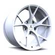 SL-03R white forged wheels for M5 - alloys