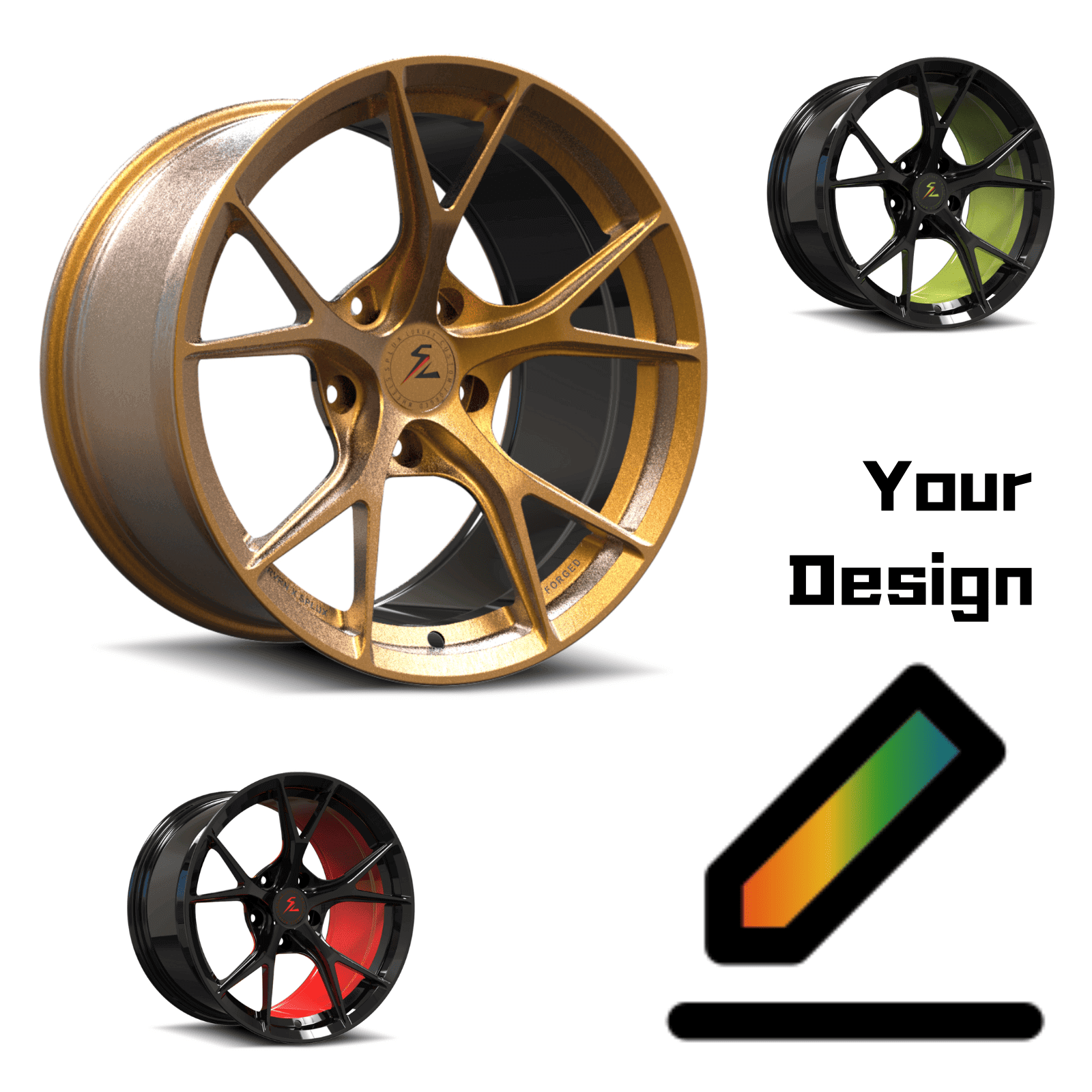 SL-03R ultra lightweight forged wheels - custom wheels