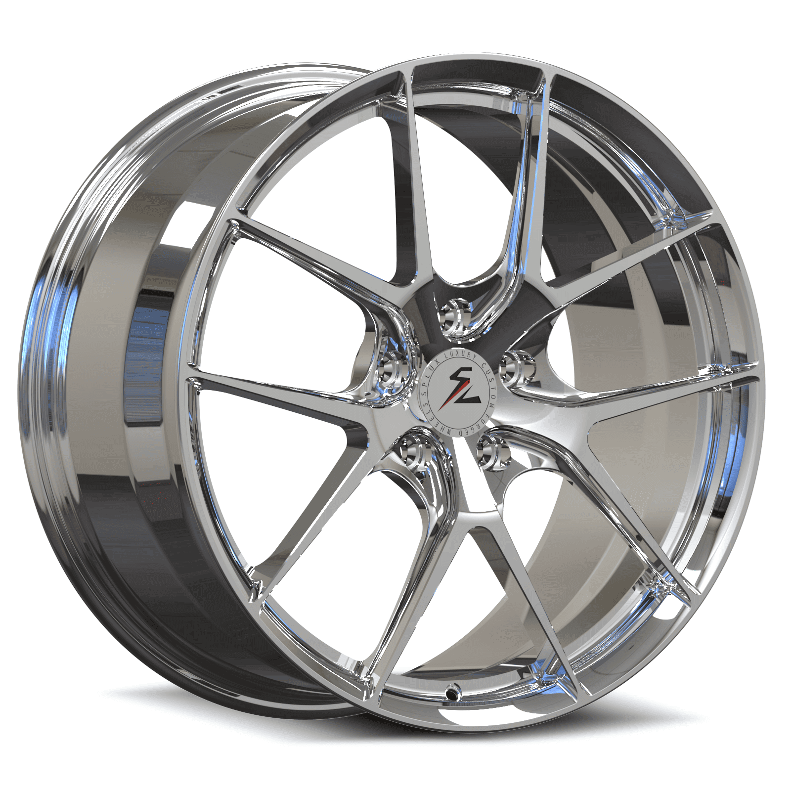 SL-04 chrome forged wheels for 2017 Chevrolet Corvette C7 Grand Sport - luxury alloys