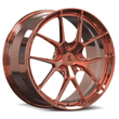 SL-04 polish rose gold forged wheels for Corvette C7 Grand Sport - custom wheels