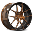 SL-04 transparent copper black forged wheels for 2017 Corvette - custom aftermarket rims
