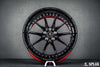 Splux SL-C07 c8 z06 wheels, aftermarket wheels in 20, 21 inch custom forged 2-piece concave design, black and red options.