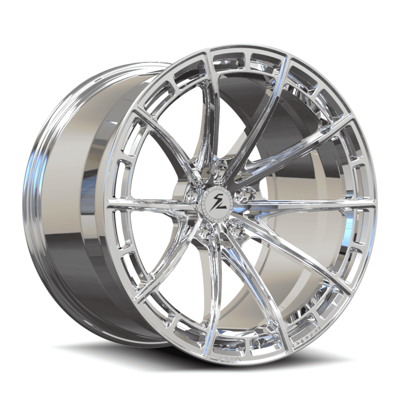 SL-C07M chrome forged monoblock wheels - custom aftermarket rims