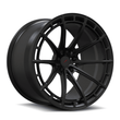 SL-C07M satin black forged monoblock wheels - custom aftermarket rims