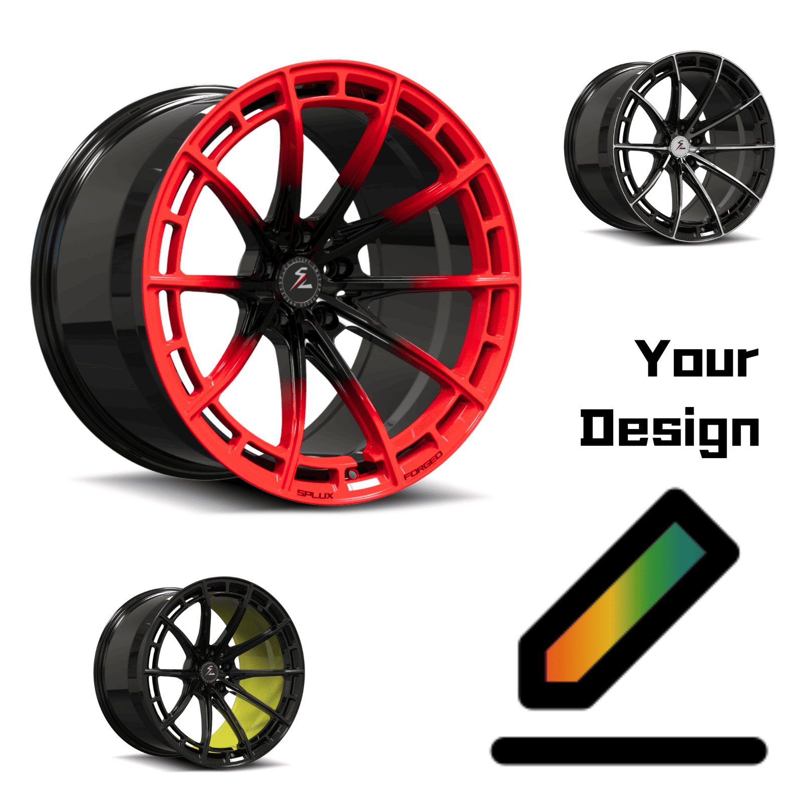 SL-C07M forged monoblock wheels - custom aftermarket rims