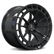 SL-C09M transparent black forged wheels for C6 Corvette - monoblock