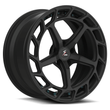 SL-C10 satin black forged wheels - custom wheels