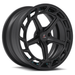 SL-C10 satin gunmetal blue forged wheels for C6 Corvette Widebody - alloys