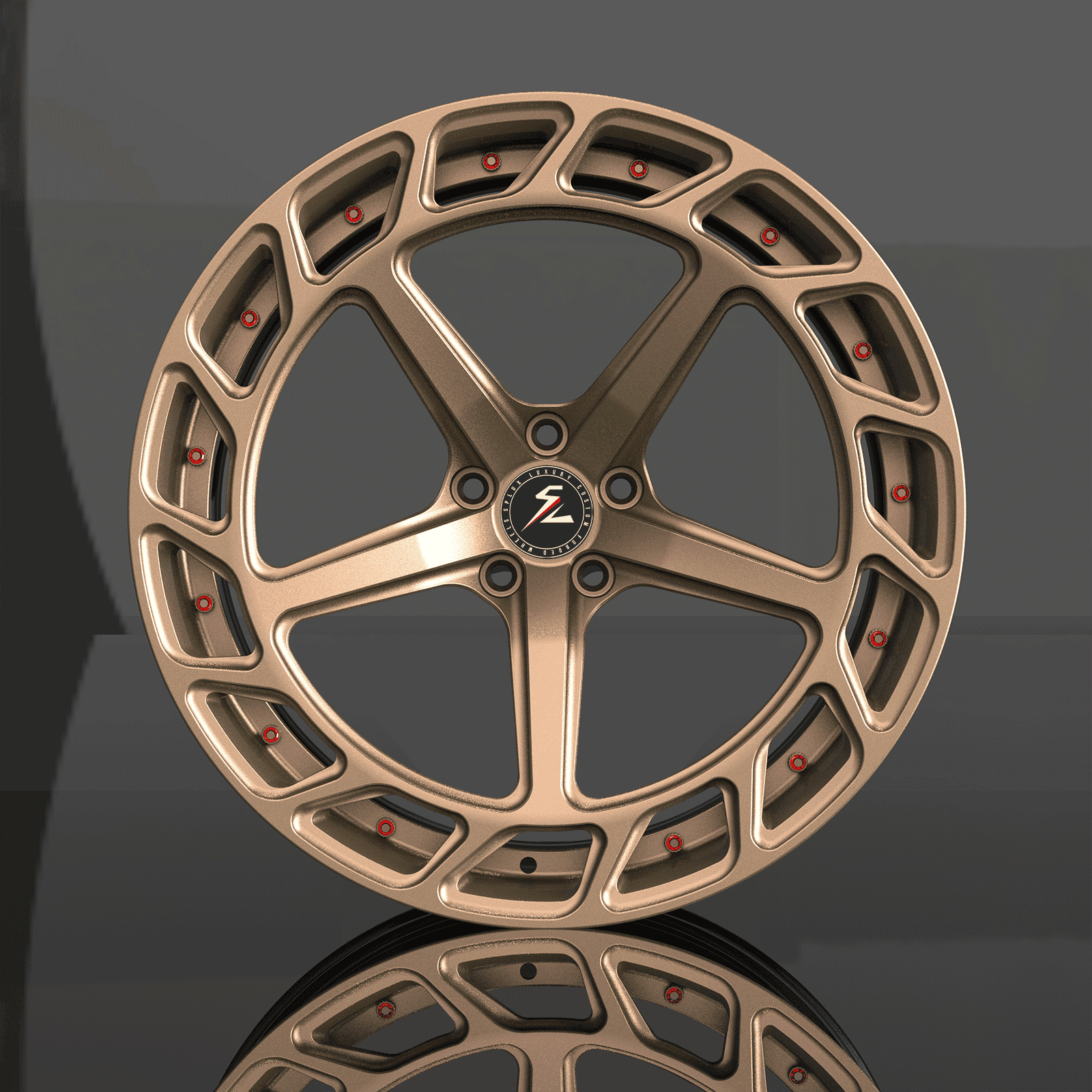 SL-C10 bronze custom forged wheels - rims