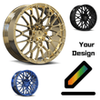 SF-10 6-Lug forged monoblock flat design wheels for GMC Denali — full custom finish options