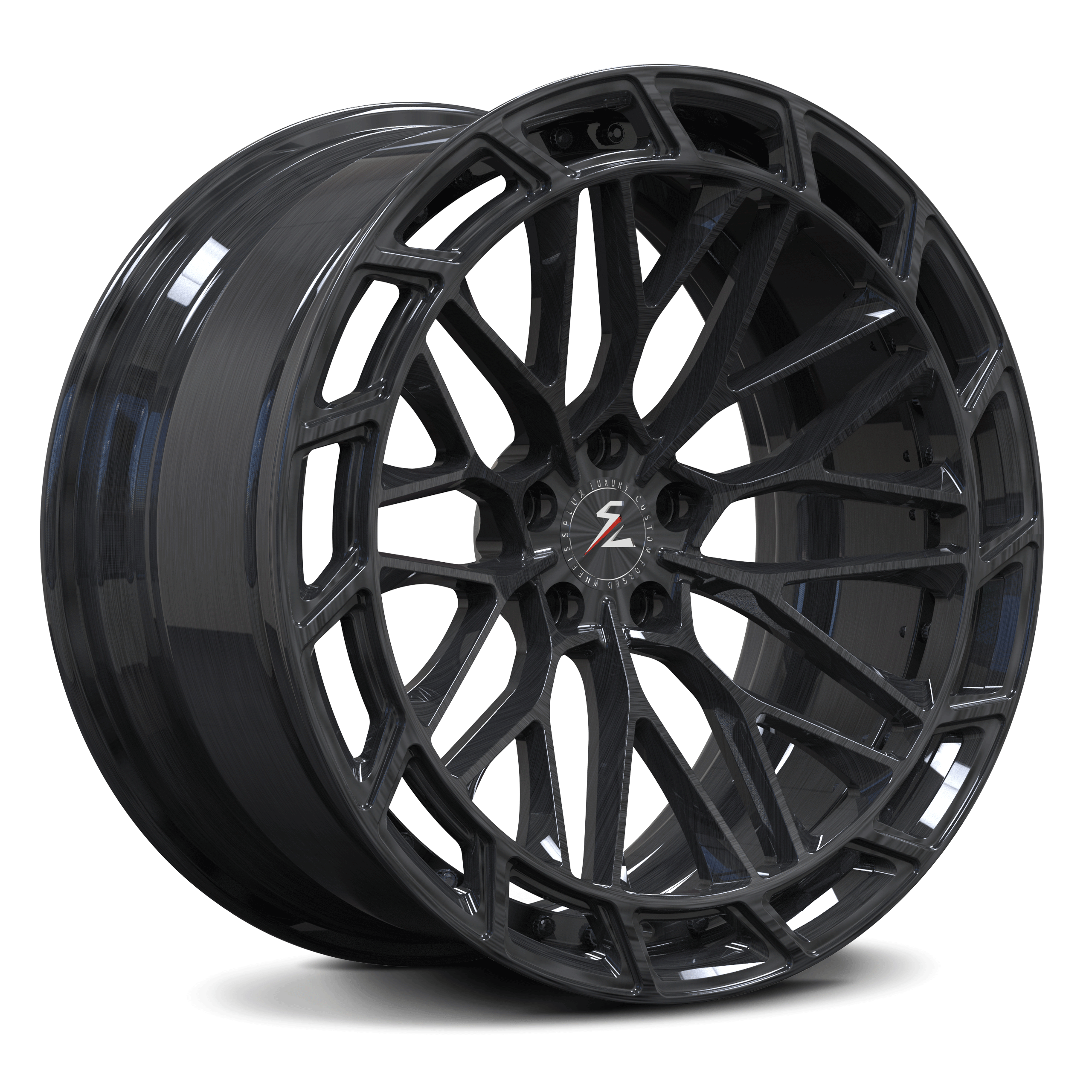 Competition Rims Custom 2024 BMW M3 Competition Bronze Concave Wheels:SL-C12 - Splux ...