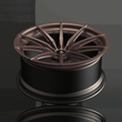 SL-C14 aggressive concave chrome bronze wheels for Corvette - custom rims