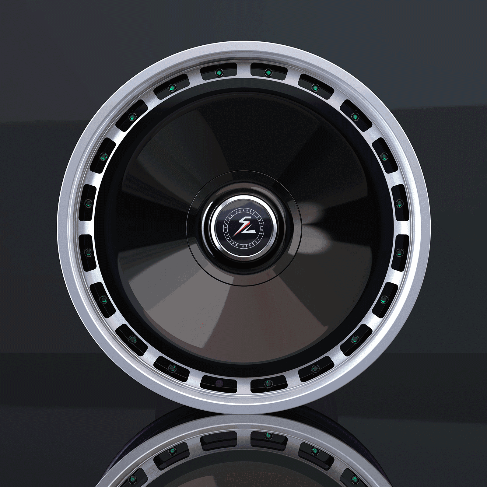 SL-C18 custom performance concave forged 2-piece full face rims - alloys