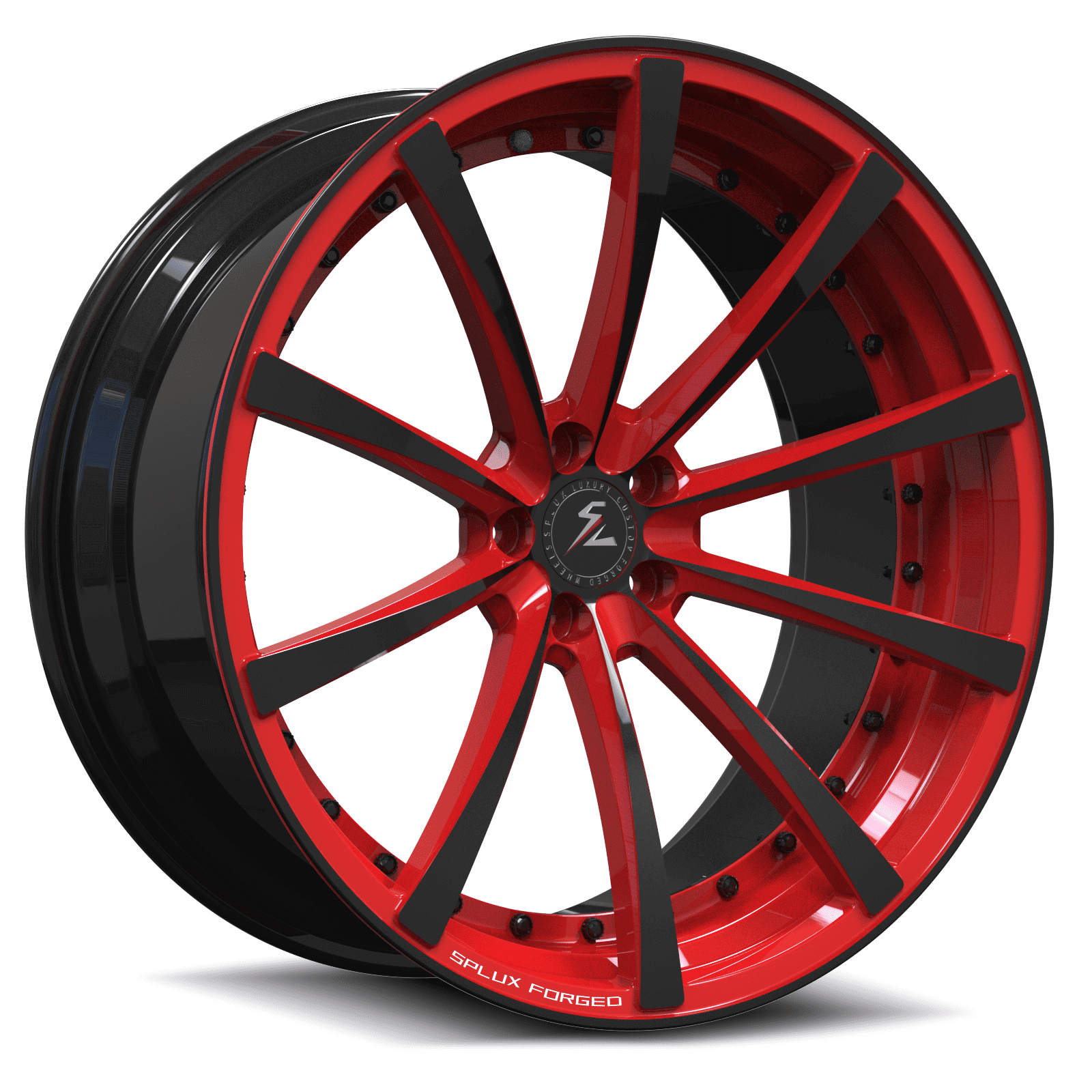19 x 10 inch black rims red trim for mustang,bmw, porsche cayenne,white Q8,corvette c6 2005,chrysler 300.