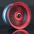 SL-C21 Rose Gold forged wheels for Escalade V - multi-spoke custom wheels