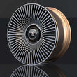 AMG multi spoke wheels 20 inch,18",concave aftermarket Mercedes Benz wheels S550,forged 2-piece,bronze,by SL-C25.