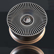 SL-C25 black gold polished aluminum forged wheels for the Cadillac - deep concave custom wheels