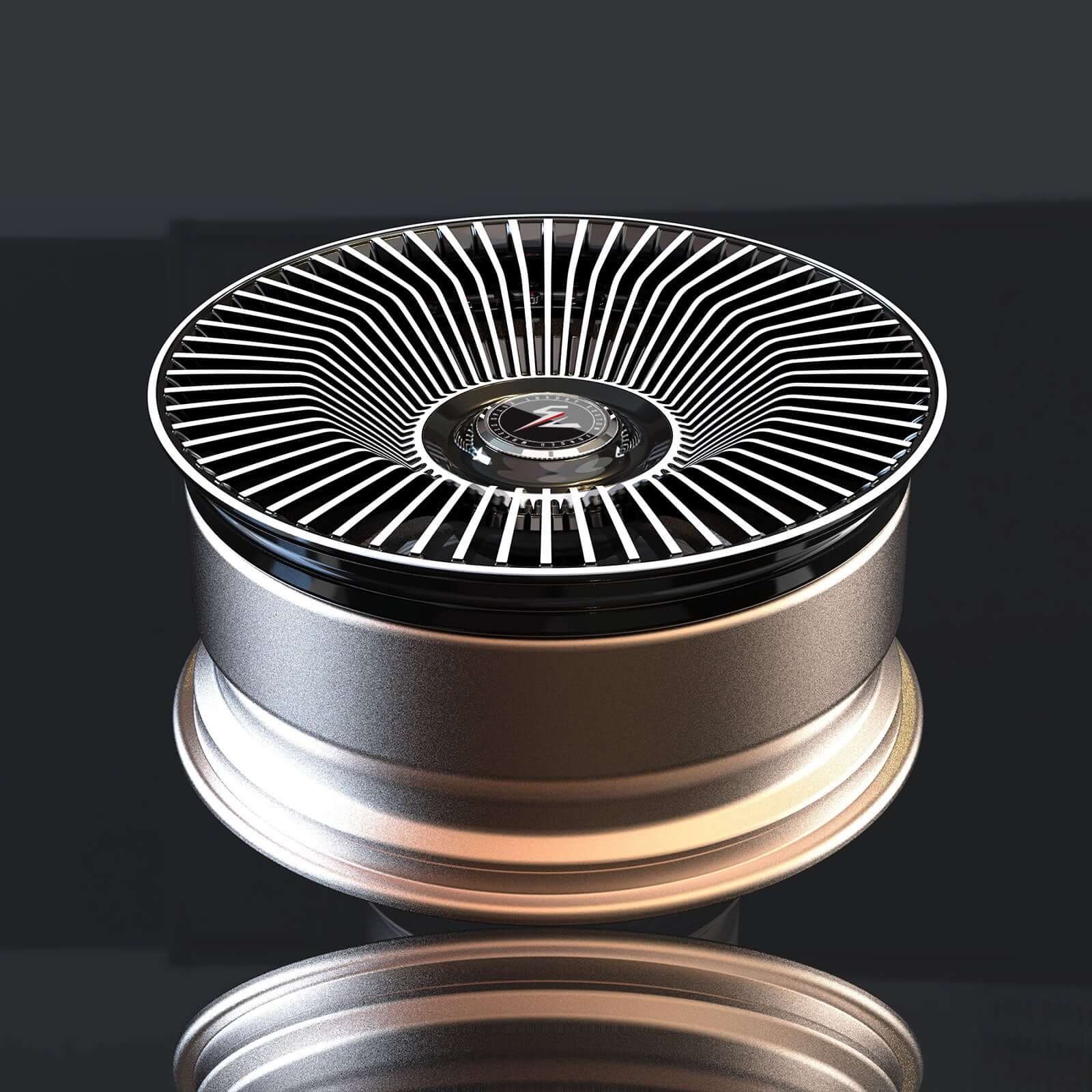 Custom Mercedes AMG Multi Spoke Wheels Forged 2-Piece:SL-C25 - Splux ...