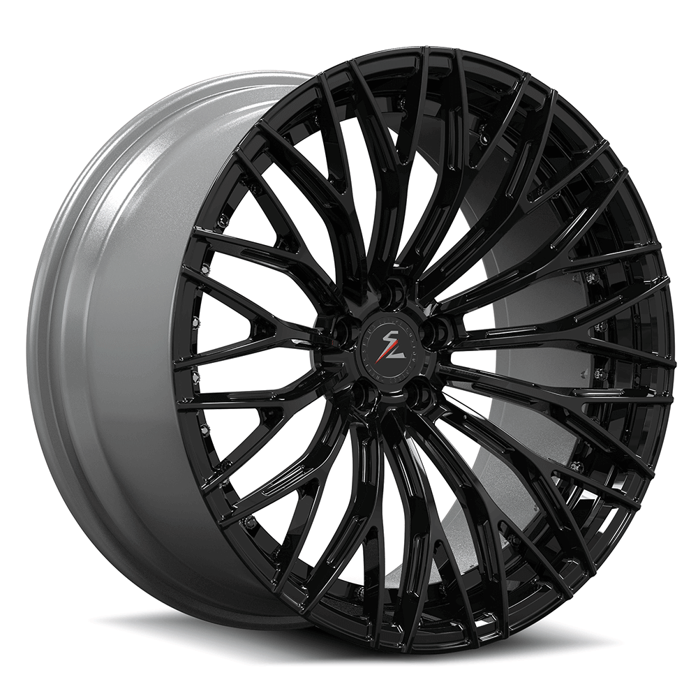 Gray off-road wheels, 18