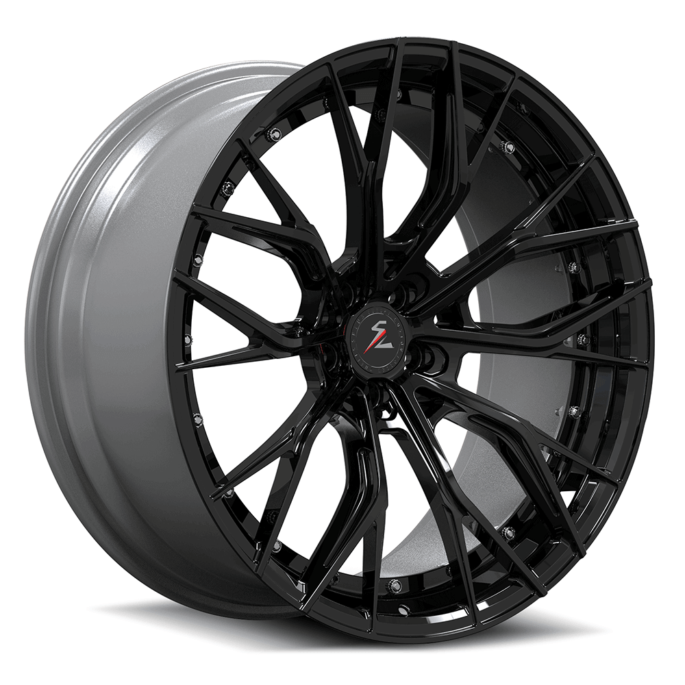 Gray/Gunmetal Custom Deep Dish/Concave Forged Wheels&Rims - Splux ...