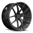SL-C41 black gunmetal forged wheels for Corvette - custom 2-piece wheels