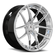 SL-C41 black polish forged wheels for Corvette C6 - custom deep concave alloys