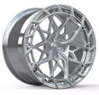 SL-C42 Brushed Silver forged wheels for 1999 Pontiac Firebird Trans Am - monoblock rims