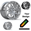 SL-C42 Chrome forged wheels for Pontiac Firebird - aftermarket alloys
