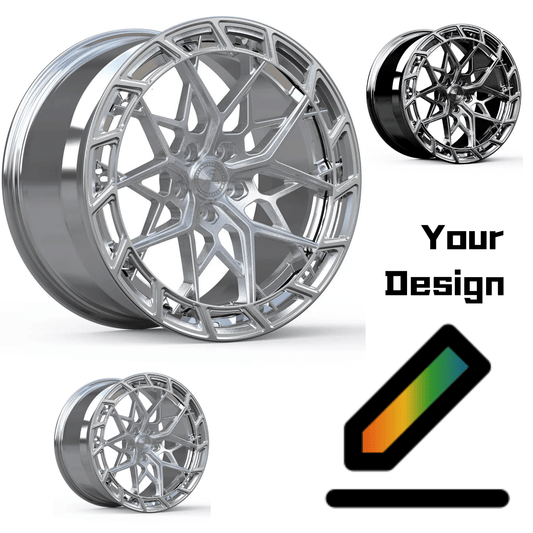SL-C42 Chrome forged wheels for Pontiac Firebird - aftermarket alloys