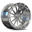 SL-C43 chrome concave forged wheels for 2023 Chevrolet Corvette Z51 Stingray - aftermarket rims