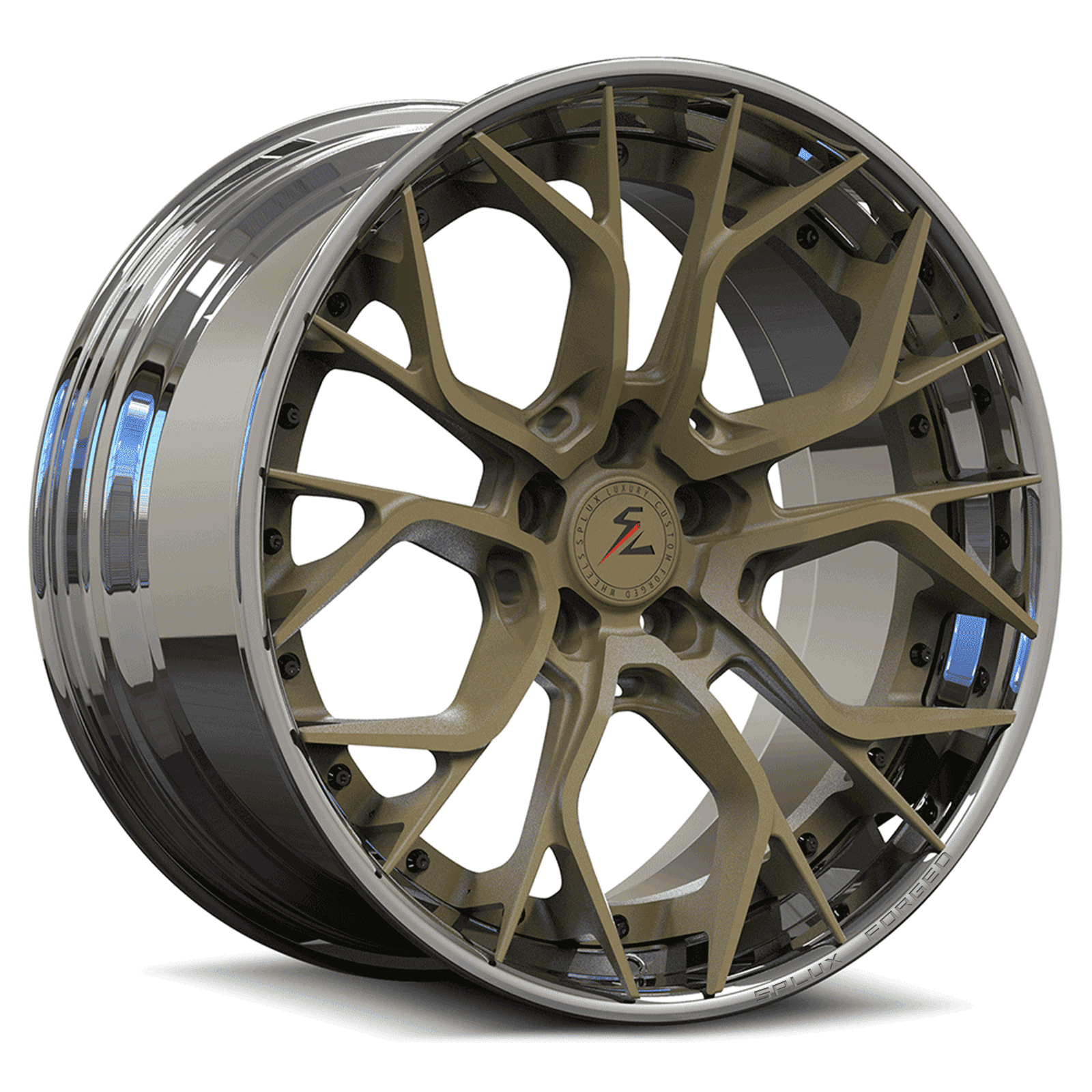 Bronze wheels 16x7.5, 4x114.3 bolt pattern for Toyota Tundra, featuring luxury performance with deep dish design.