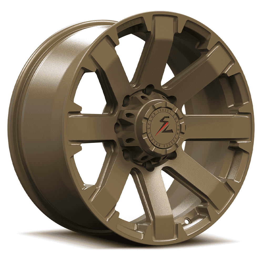 Bronze wheels for trucks,including Jeep Grand Cherokee,Toyota Tundra,Tacoma. Fully forged 2-piece wheels designed for pickups