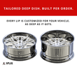 SD-12 deep dish lip forged wheels for 1965 Ford Mustang - luxury custom alloys