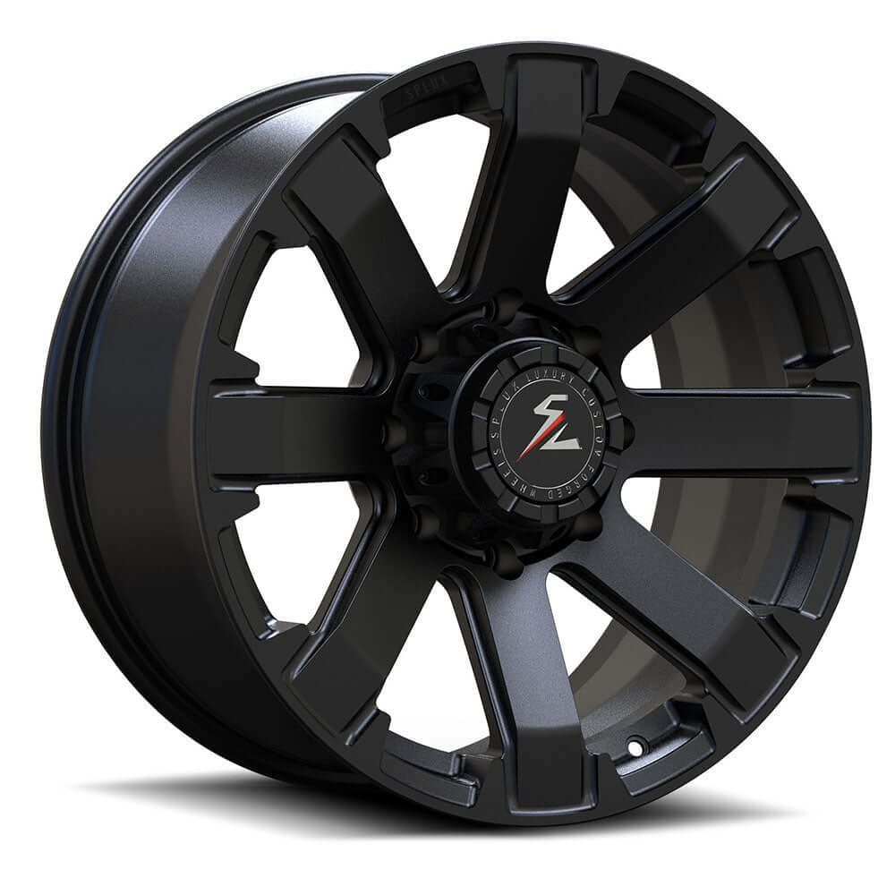 Stylish black rims for F150 trucks, including black wheels for Ford F150. Enhance your ride with premium Ford F150 black rims.