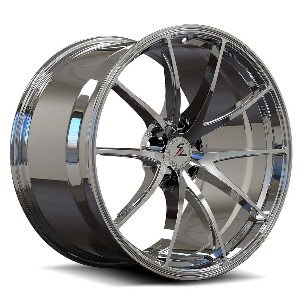 Black rims or chrome rims for the C7 Corvette Grand Sport in OEM 19/20-inch sizes.