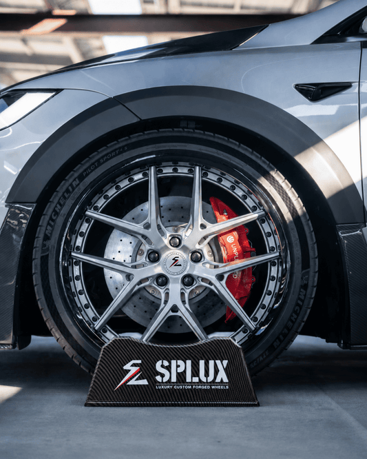 Splux Carbon Fiber Style Wheel Display Holder