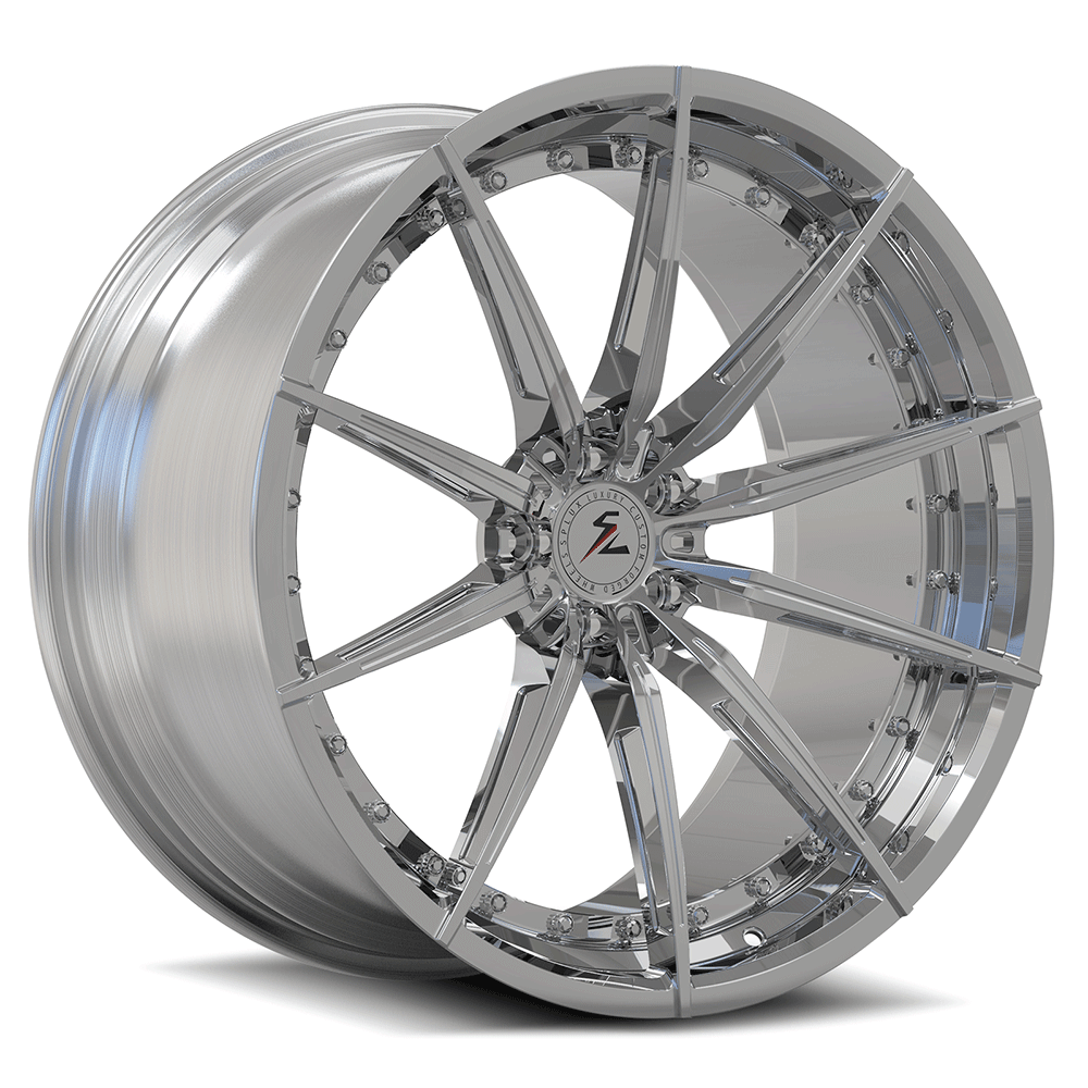 SL-C14 polished forged wheels for 2020 Corvette - luxury concave rims
