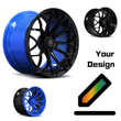 SL-C04 concave forged wheels for Cayman S 987.2 - deep dish custom wheels