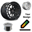 SL-C09M deep concave forged wheels for C6 Corvette - rims