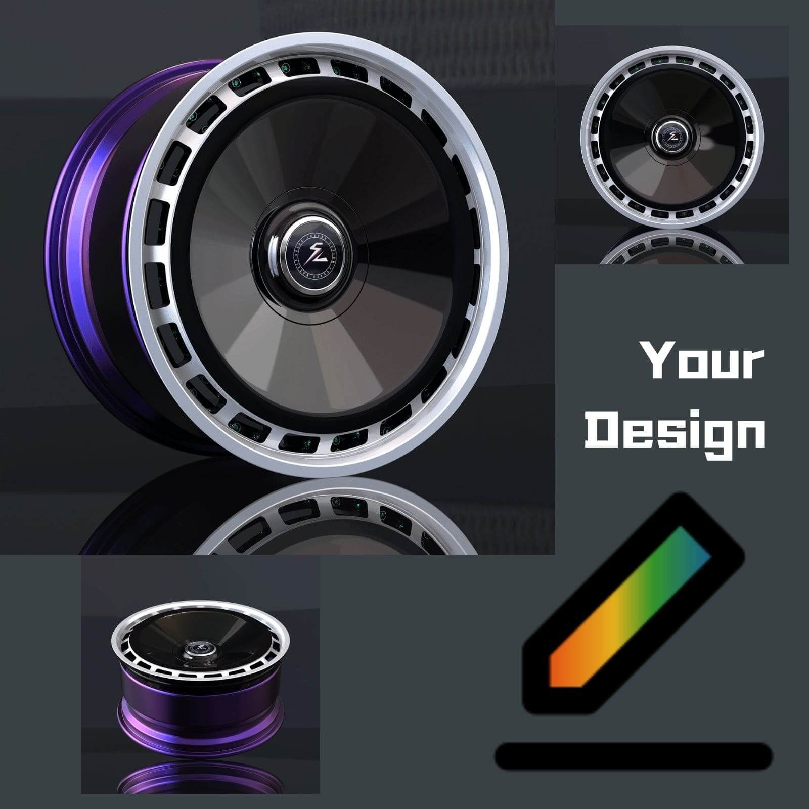 SL-C18 splux luxury custom forged concave wheels - aftermarket rims