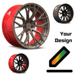 SL-C40 concave forged wheels for 2023 Dodge Charger Widebody Scat Pack - fully customizable luxury rims