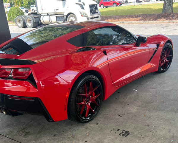Corvette *prefit* series - feature - flat spoke design