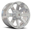 Upgrade your F150 with chrome rims, including 2016 F150 wheels, Ultra chrome wheels for F-150, and Ford F-250 silver off-road rims.