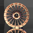 SL-C23 gold black forged wheels for Escalade - luxury concave rims