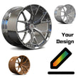 SL-03 lightweight forged wheels for 2000 Dodge Viper - luxury custom rims