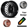 ST-02 off-road forged wheels - luxury custom monoblock rims