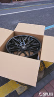 Showcase video of 2024 Corvette C8 Convertible with custom SC-02 forged concave wheels 20x9.5 / 21x12
