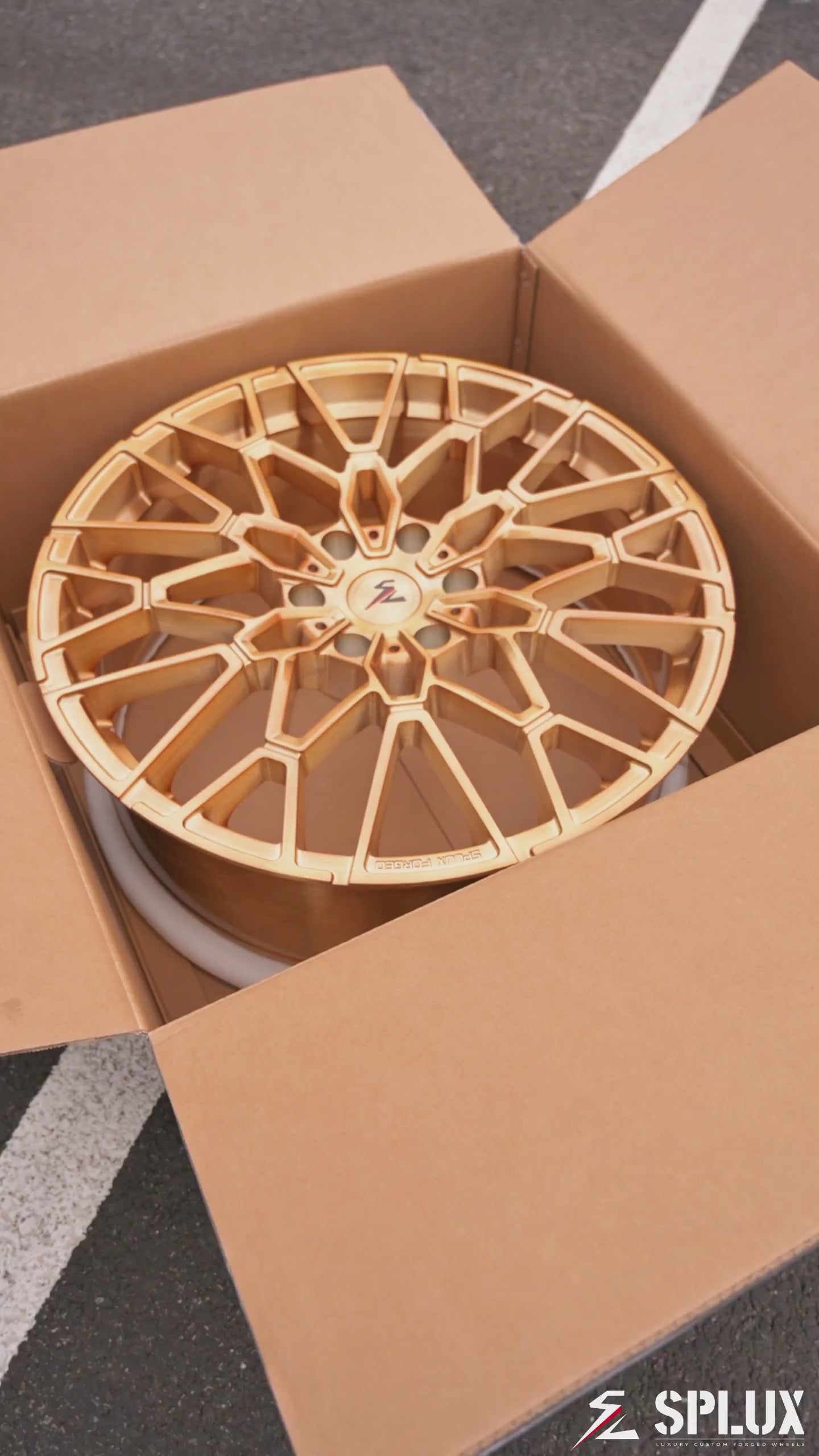 Video of SF-10 forged wheels for 2025 F150 Lightning, 22x8.5 silver, build and design your own wheels